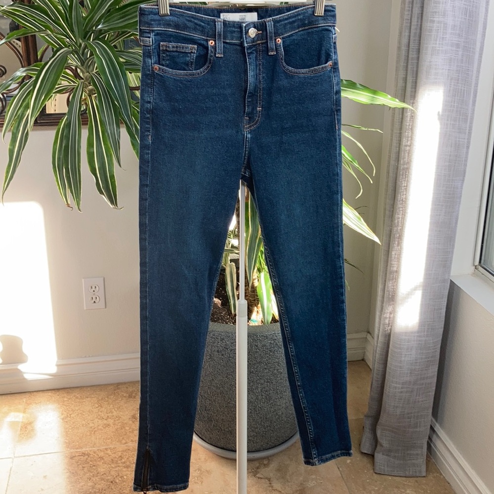 TOPSHOP MOTO JAMIE high rise skinny jeans size W28 L32